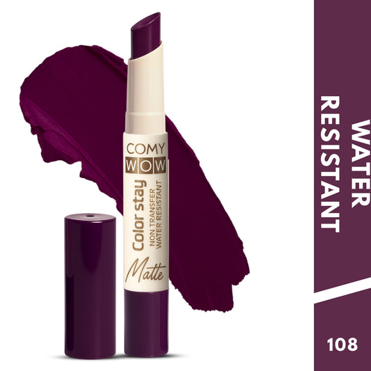 Matte Liquid Lipstick – Long Lasting Waterproof Smudge Proof Lip Color for Women