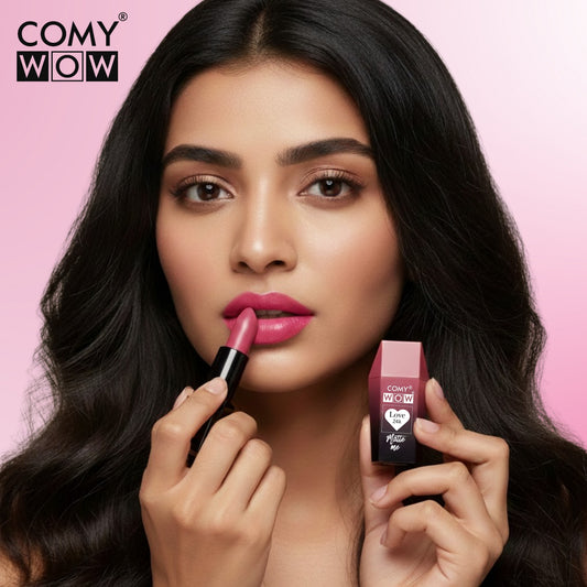 Matte Me Lipstick Velvety Matte Finish, Long Lasting & Highly Pigmented Lip Color