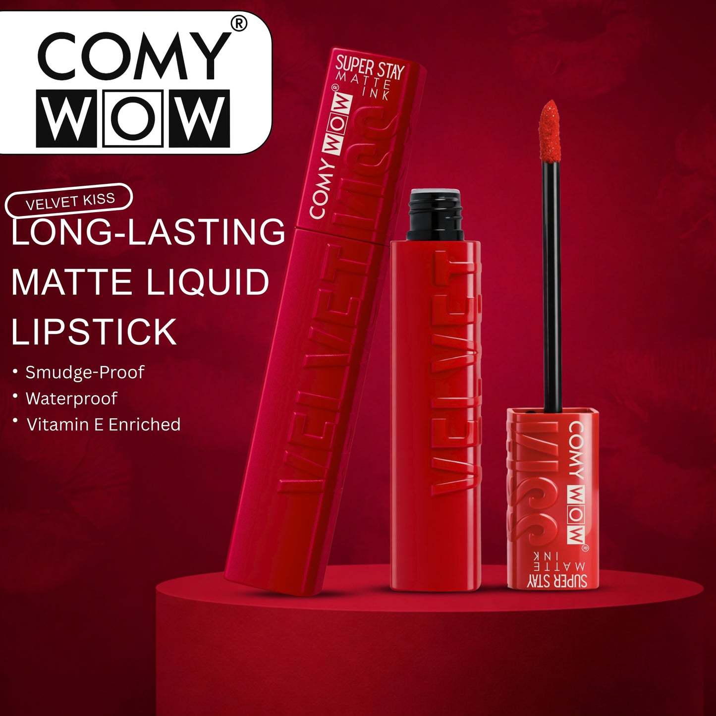Long Lasting Matte Lipstick – Waterproof Liquid Lip Color