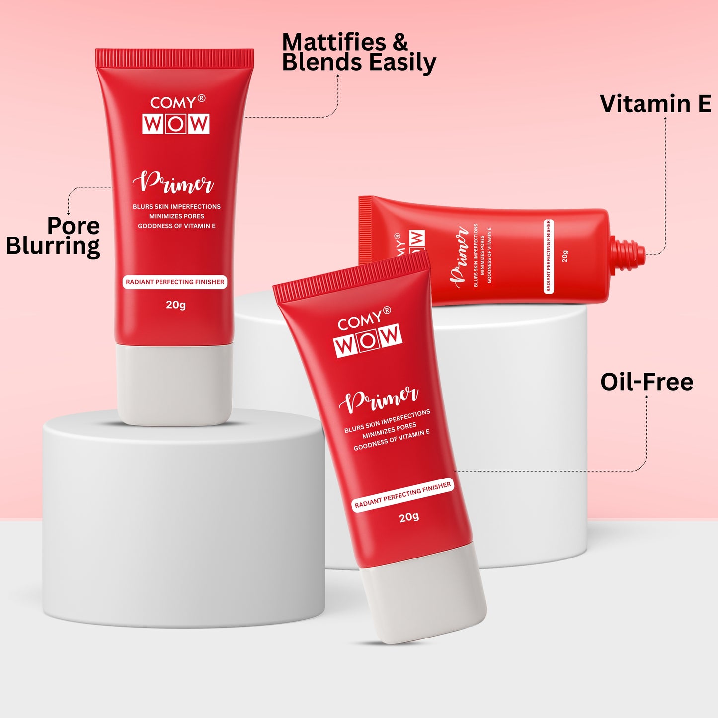 Vitamin E Makeup Primer – Pore Minimizing & Skin Smoothing
