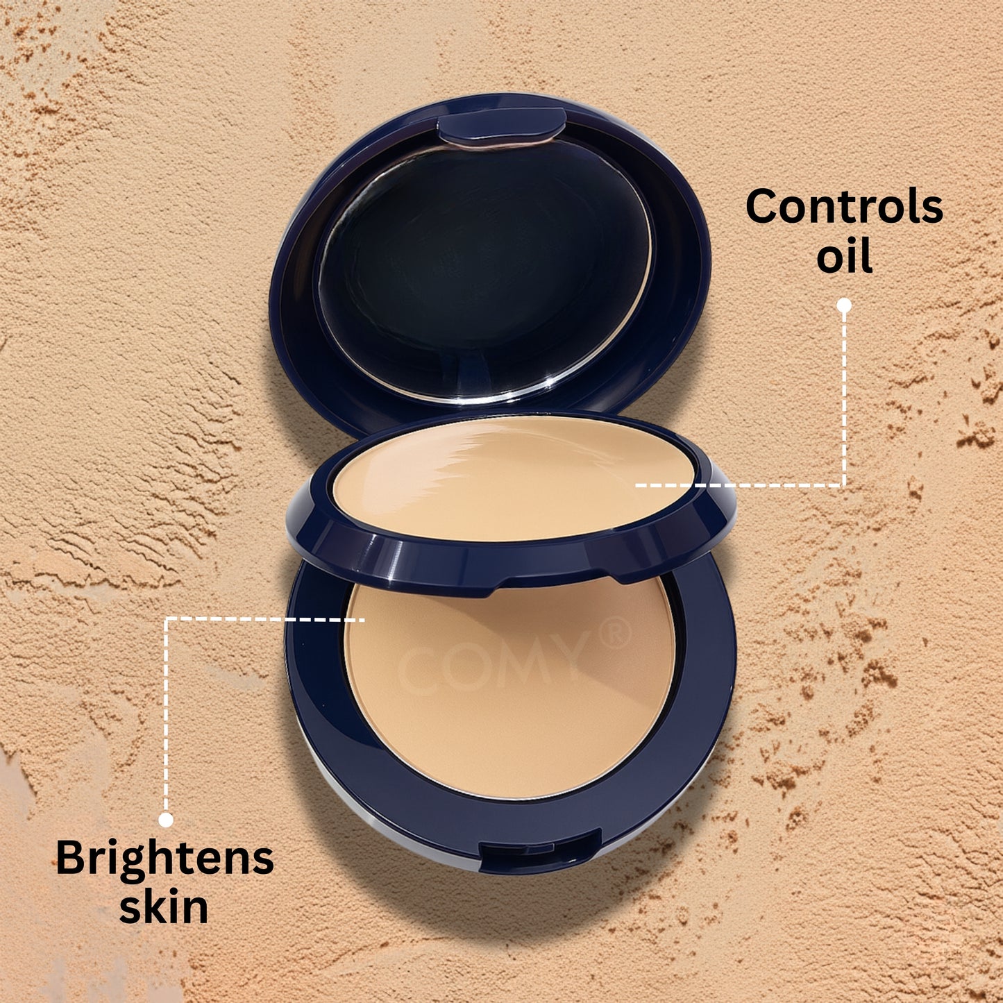 Duo Compact Powder – Oil Control & Flawless Matte Finish