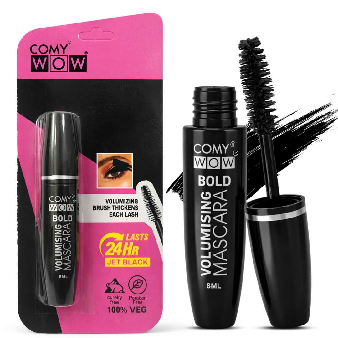 Bold Eye Volumising Mascara – Long Lasting, Smudge Proof & Intense Black