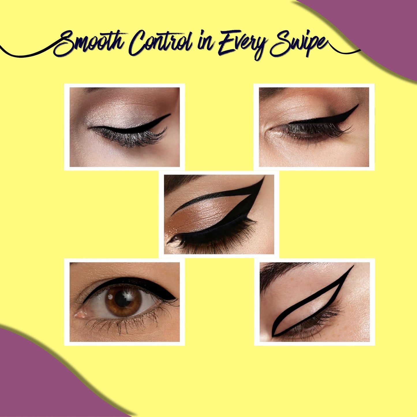 Precision Tip Waterproof Eyeliner – Deep Black Liquid Eye Liner
