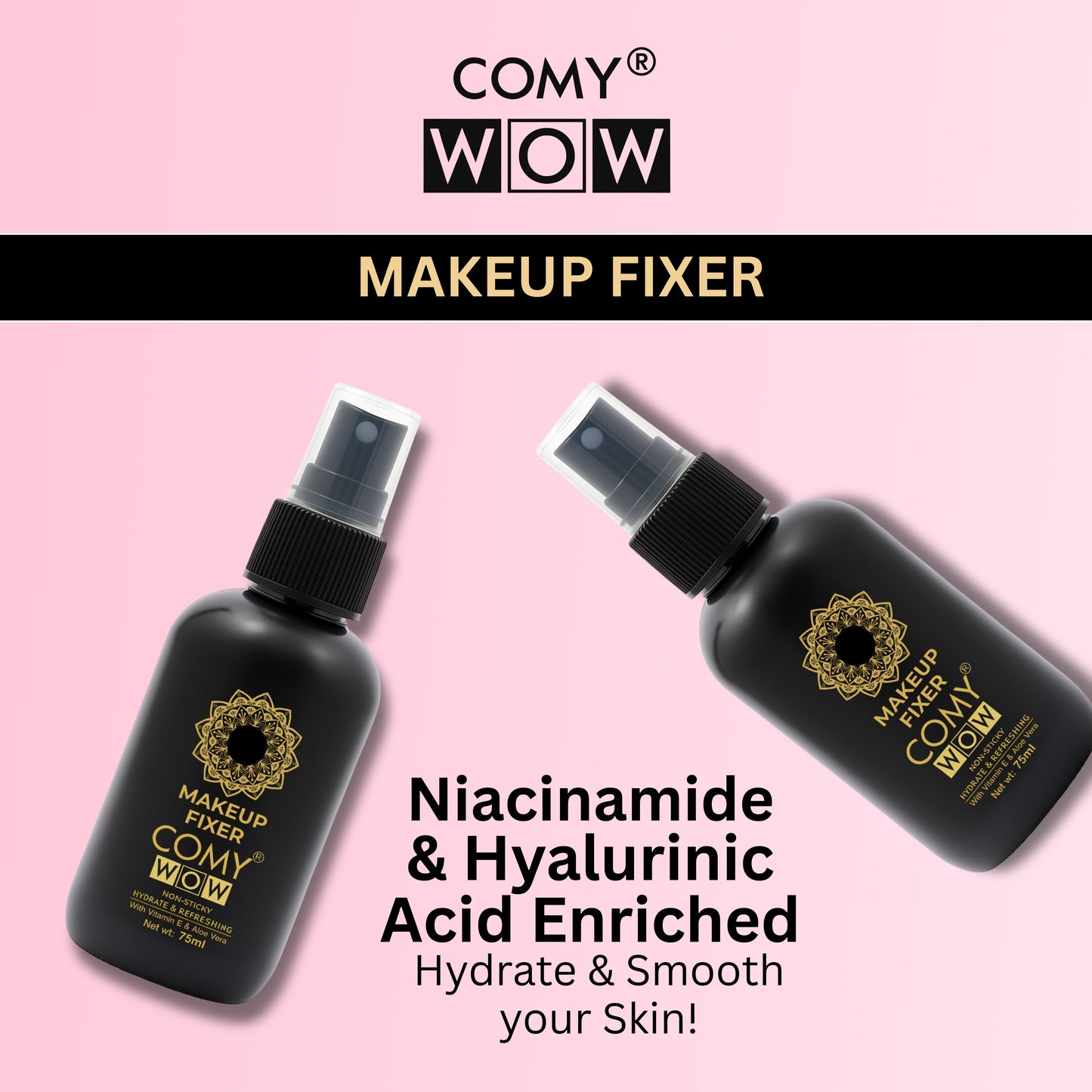Vitamin E Makeup Fixer Spray – Hydrating & Long Lasting Hold