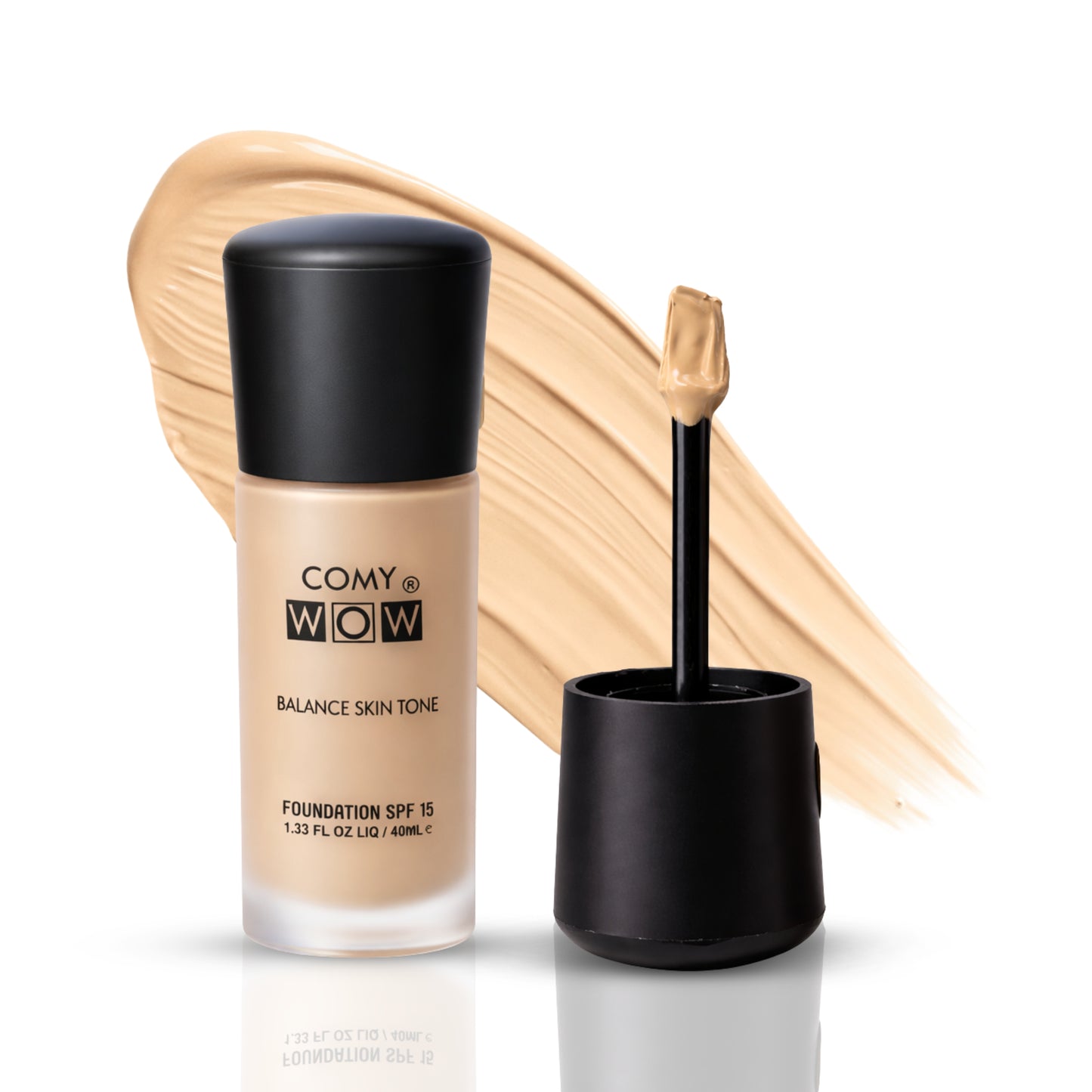 Flawless Matte Finish Liquid Foundation – SPF 15 Long Lasting Coverage