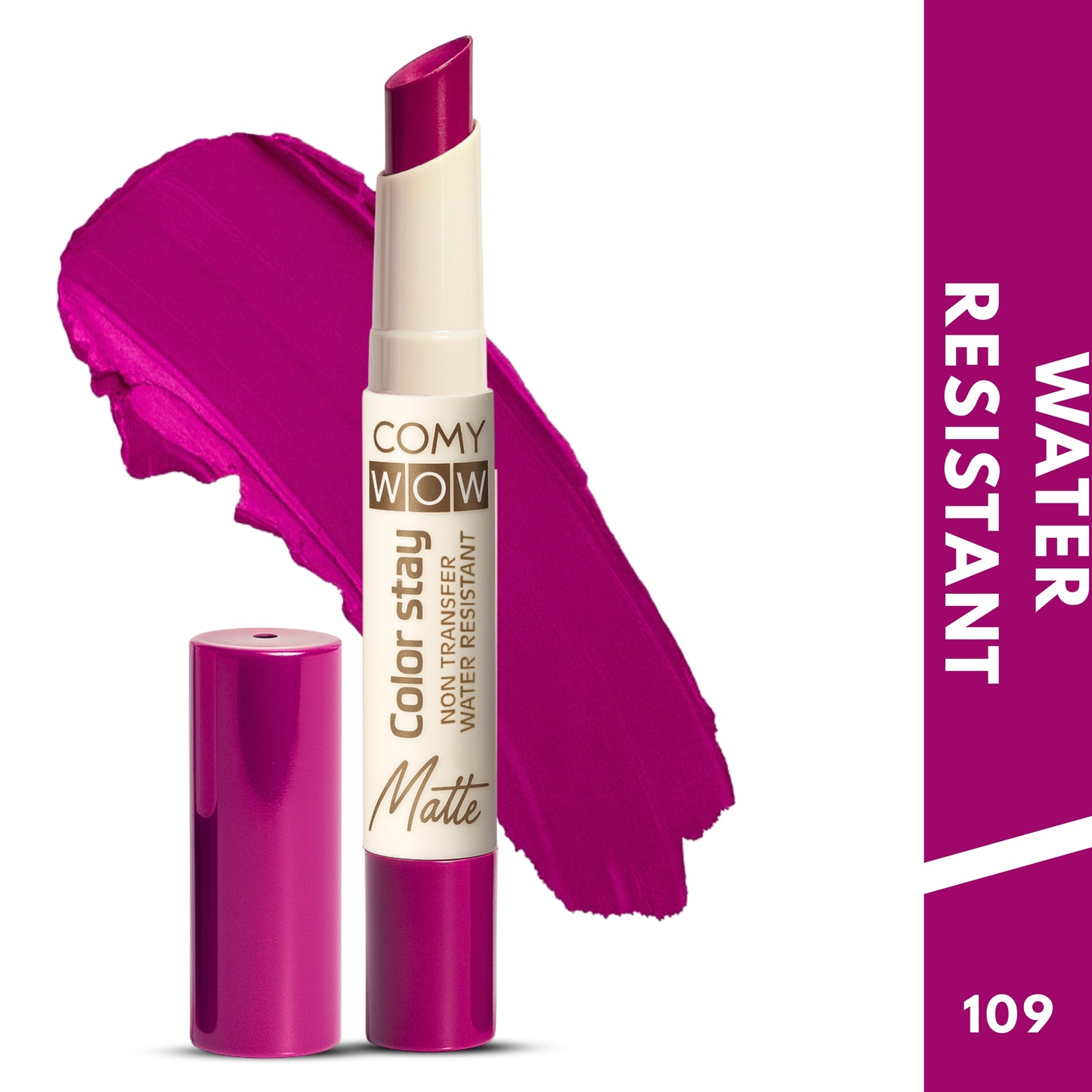 Matte Liquid Lipstick – Long Lasting Waterproof Smudge Proof Lip Color for Women