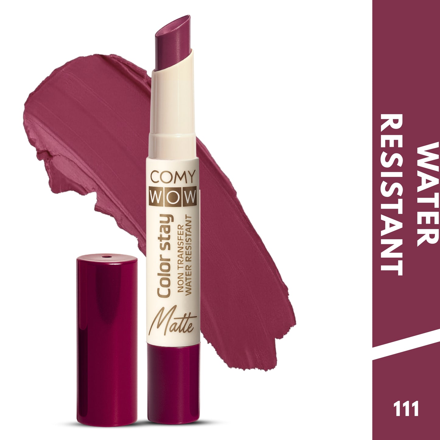 Matte Liquid Lipstick – Long Lasting Waterproof Smudge Proof Lip Color for Women