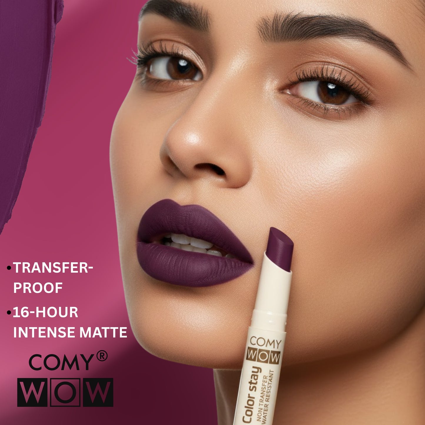 Matte Liquid Lipstick Set Pack of 6 | Waterproof Long Lasting Smudge Proof High Pigmented Lipstick Kit for Women