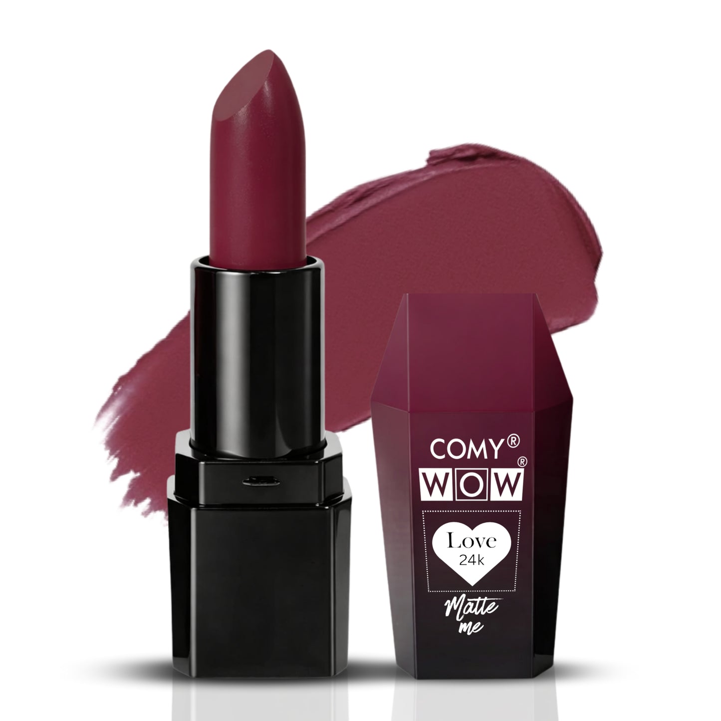 Matte Me Lipstick  Velvety Matte Finish, Long Lasting & Highly Pigmented Lip Color