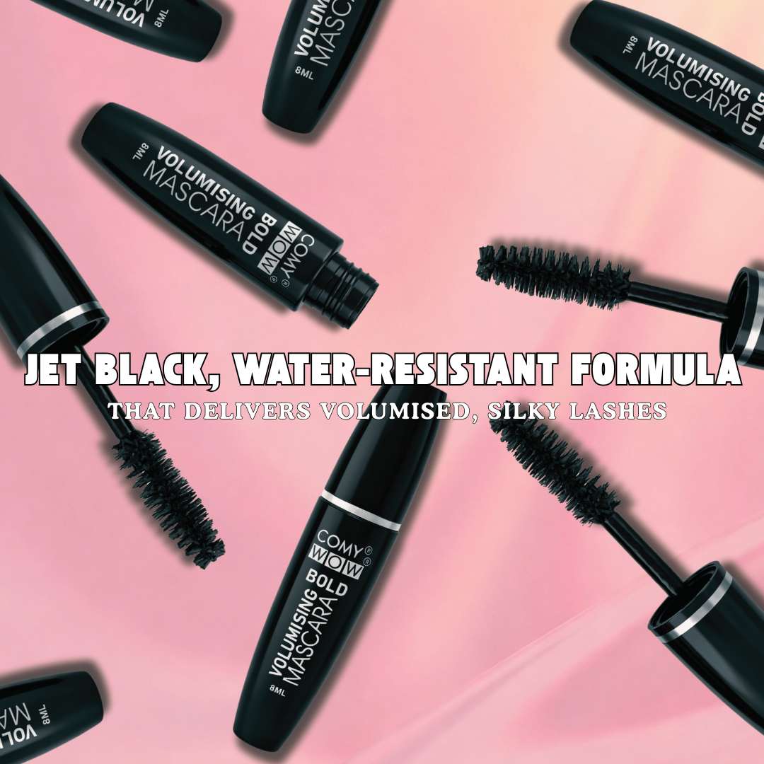 Bold Eye Volumising Mascara – Long Lasting, Smudge Proof & Intense Black