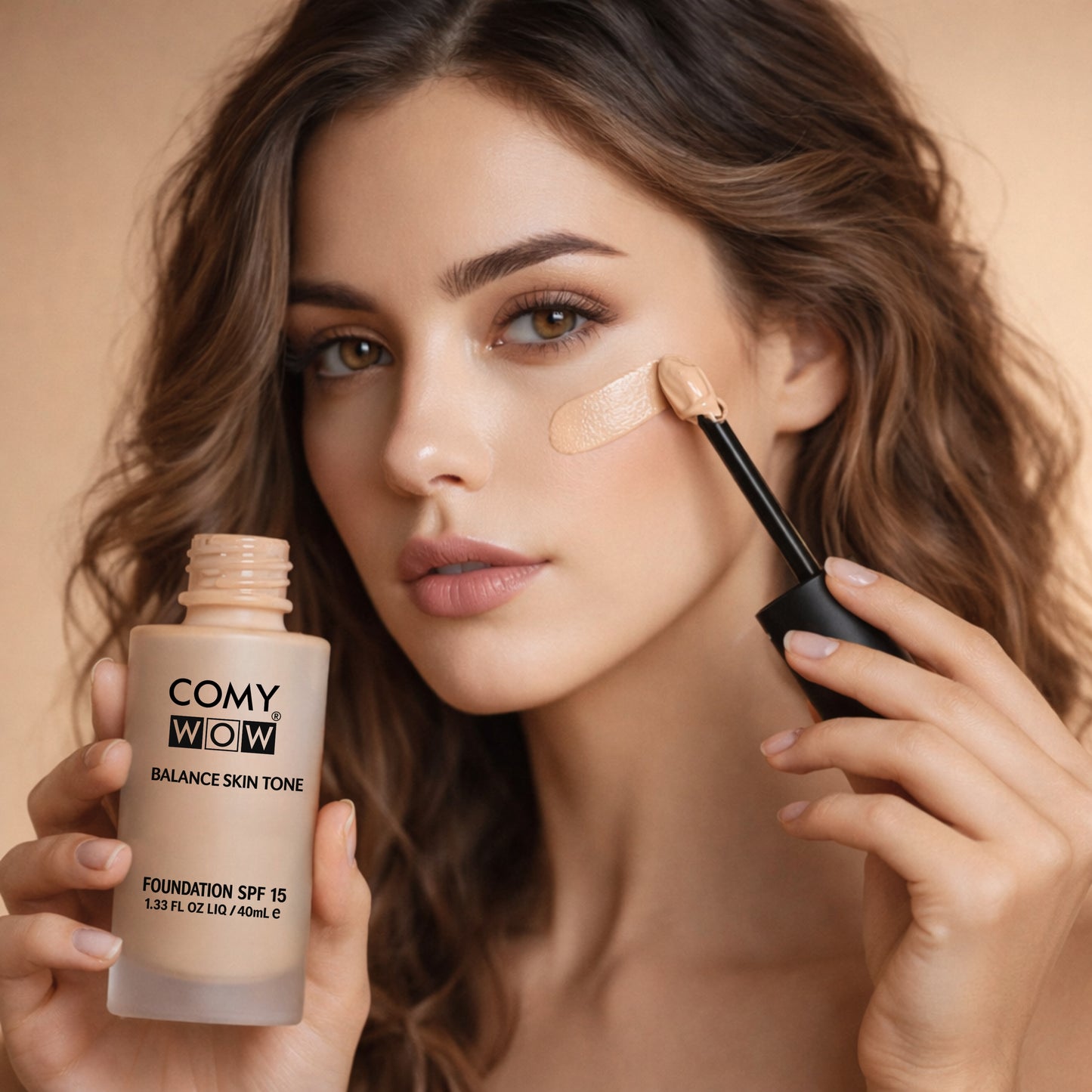 Flawless Matte Finish Liquid Foundation – SPF 15 Long Lasting Coverage